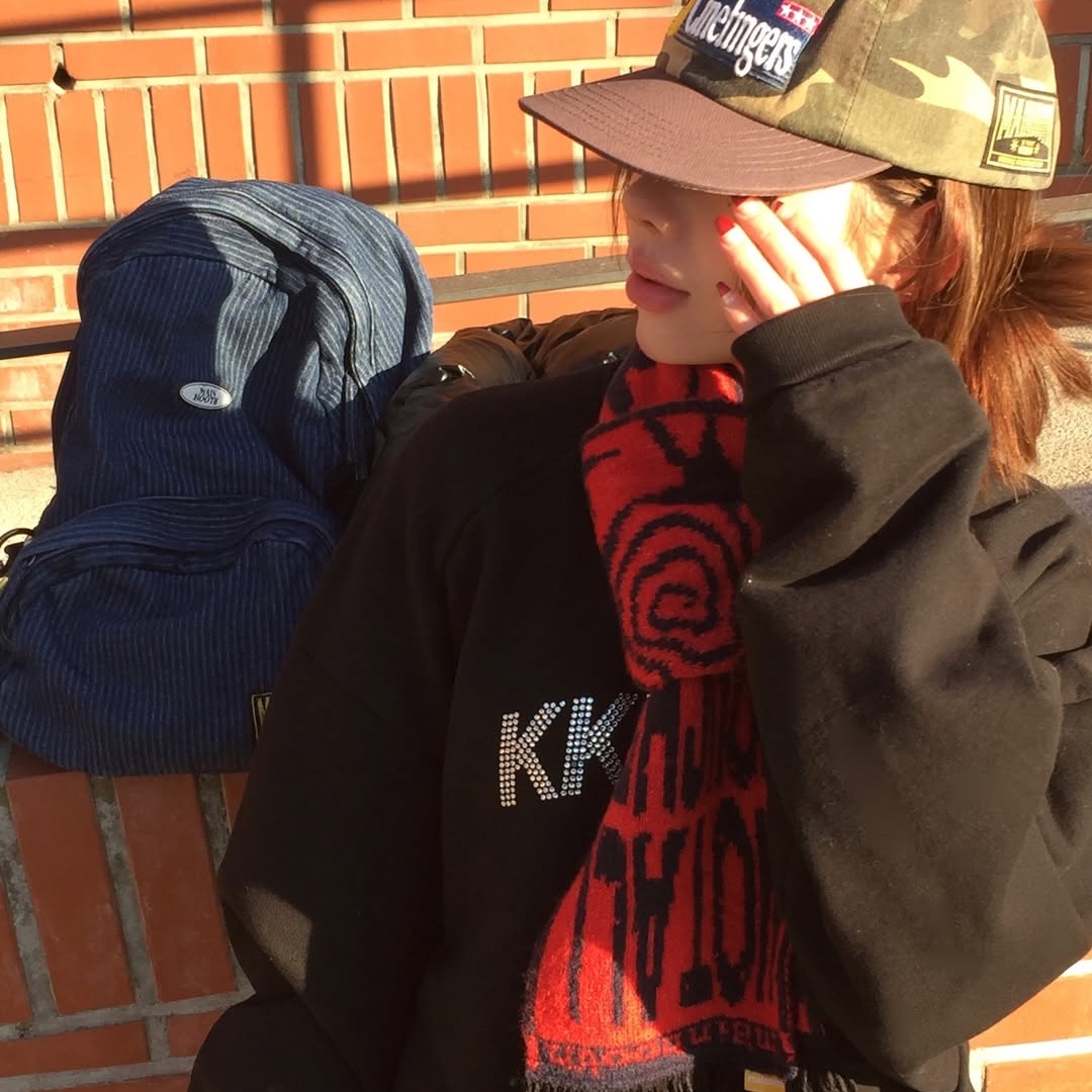 MAINBOOTH Cinefingers Ball Cap CAMO 착용 스타일 - 3