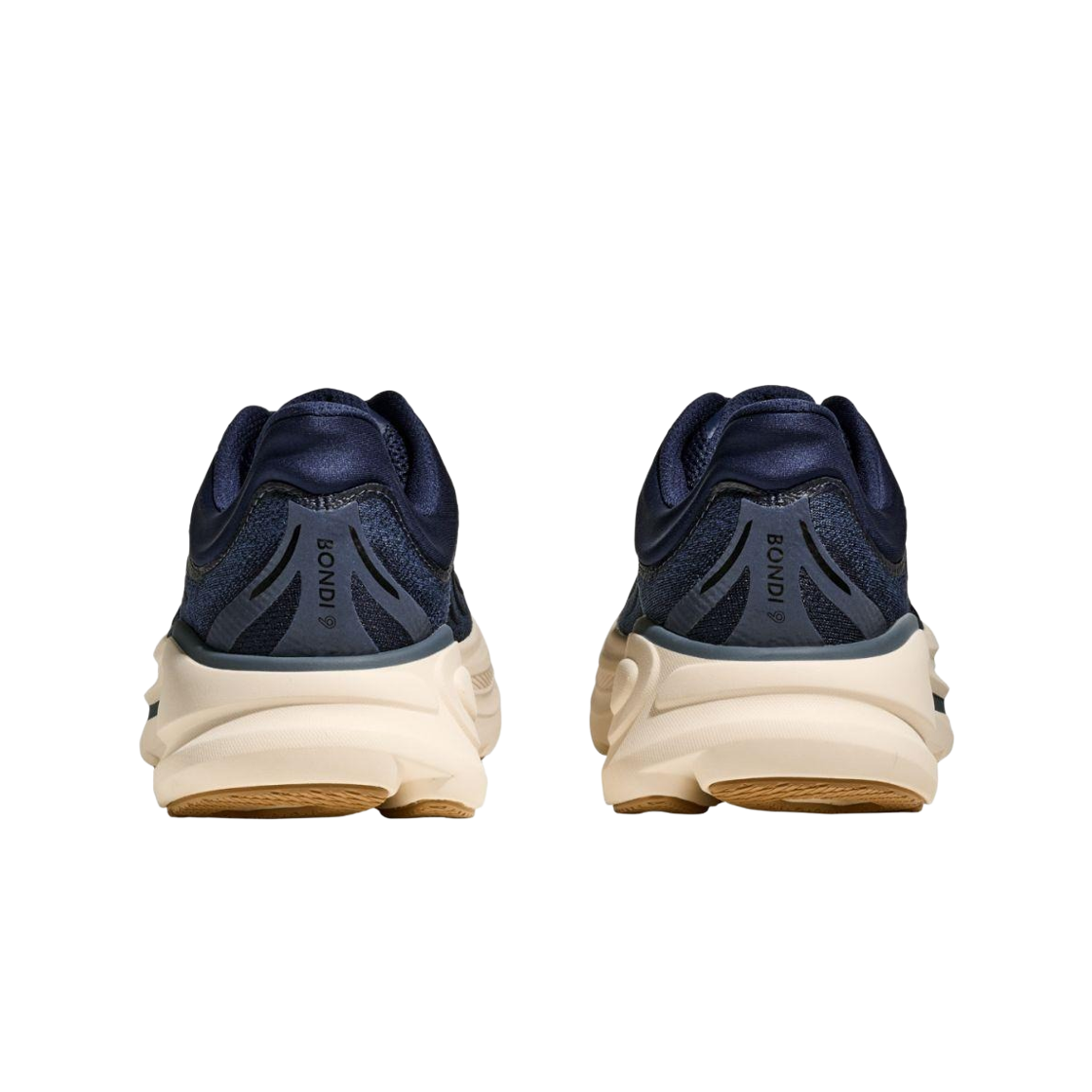 호카 본디 9 미드나잇 블루 바시티 네이비 - 와이드(Hoka Bondi 9 Midnight Blue Varsity Navy - Wide) - 3