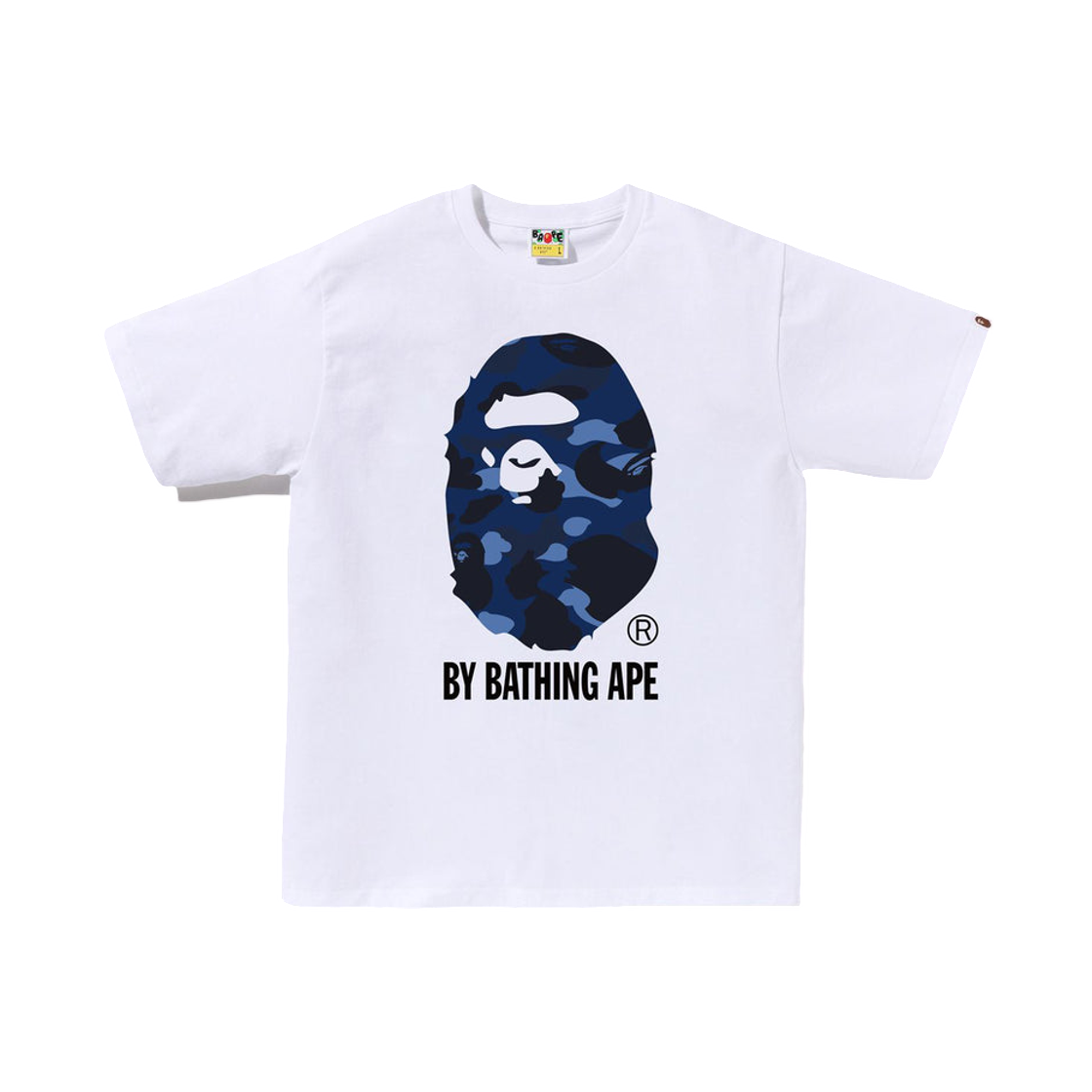- BAPE Color Camo By Bathing Ape T-Shirt White Navy