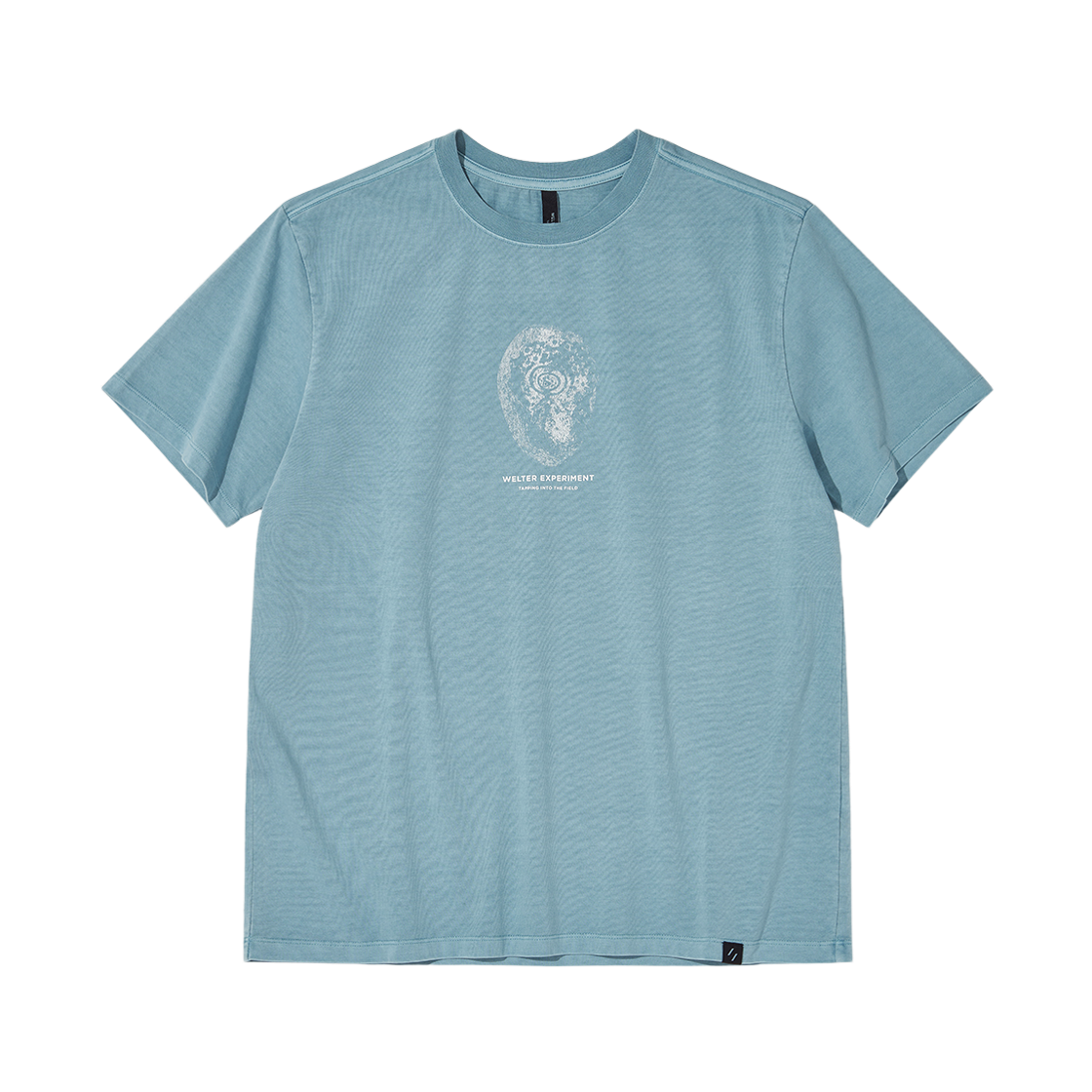 WBFUTS004SB WELTER EXPERIMENT Sun-Headed Deity T-Shirt Sky Blue