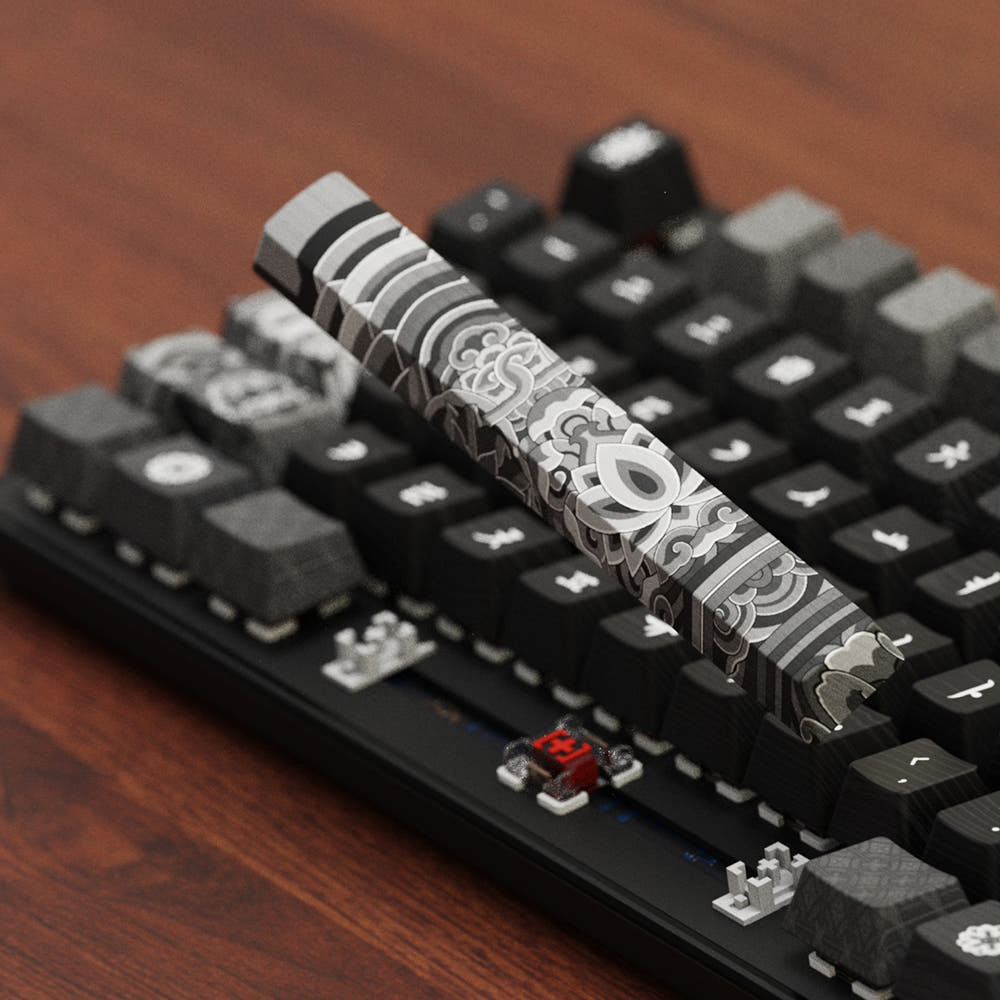 시이닷 모노단청 염료승화 한글 PBT 키캡(C.e.dot Mono Dancheong Hangul PBT Keycaps) - 2