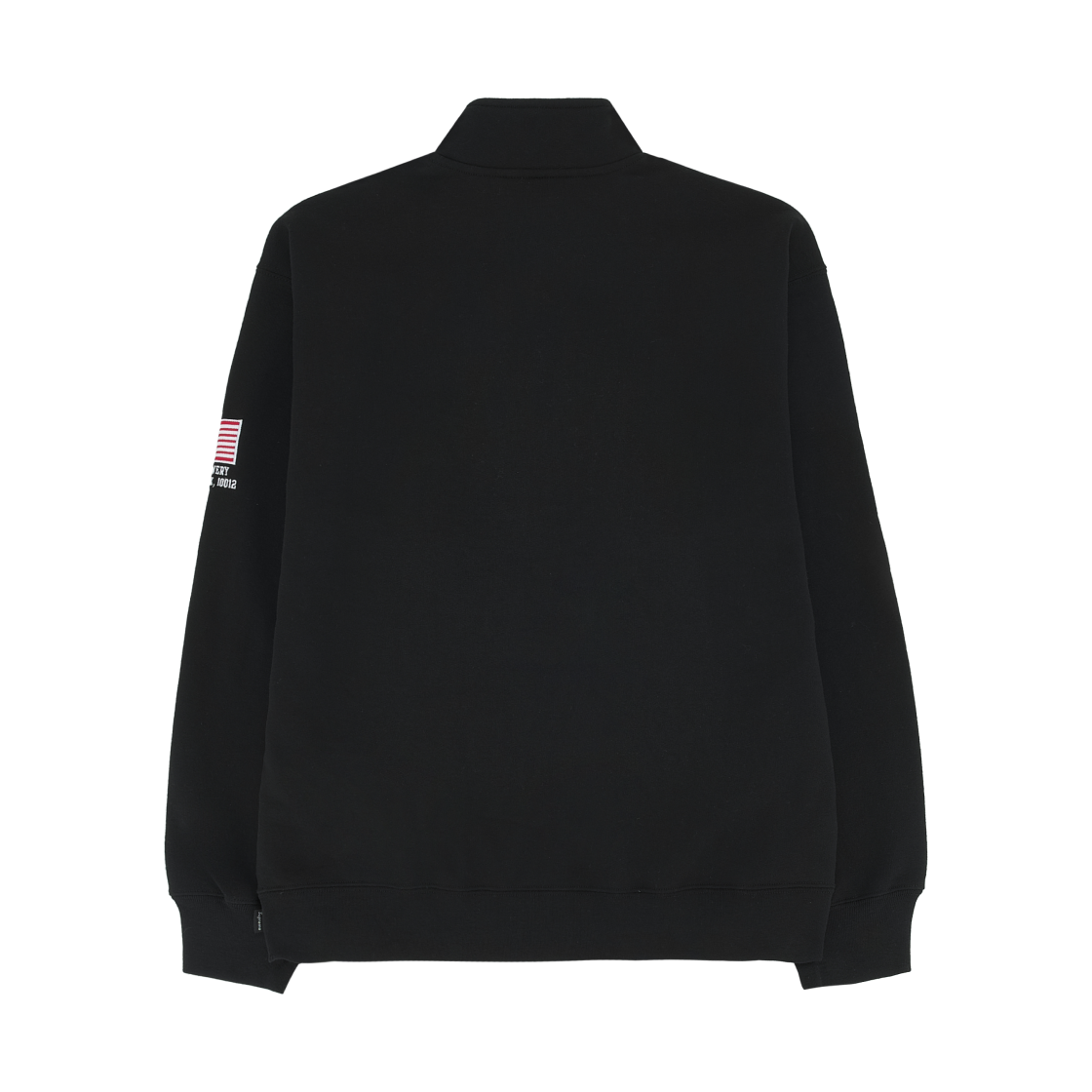슈프림 샵 플래그 하프 집 풀오버 블랙 뉴욕 - 26SS(Supreme Shop Flag Half Zip Pullover Black New York - 26SS) - 2