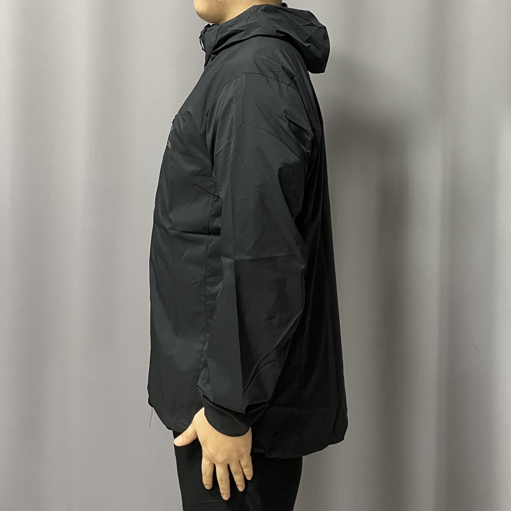 Arc'teryx Squamish Hoody Black 착용 스타일 - 2