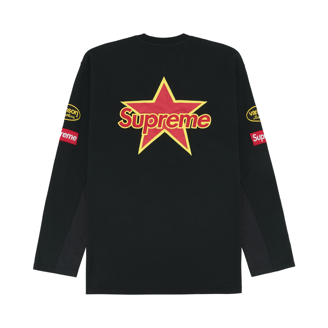 슈프림 x 밴슨 레더스 롱슬리브 탑 블랙 - 26SS(Supreme x Vanson Leathers L/S Top Black - 26SS) - 2