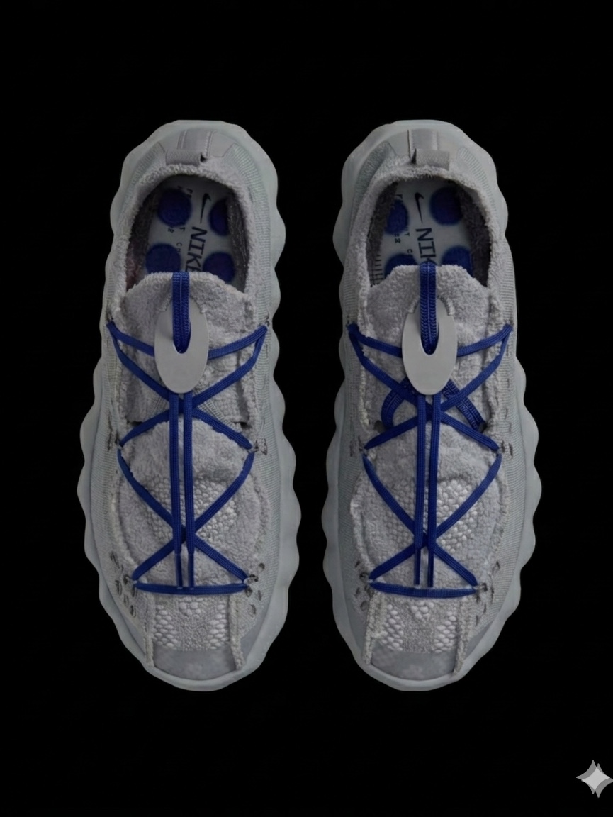 Nike x Fragment Mind 002 Particle Grey, Nike x Fragment Mind 002 Black 착용 스타일 - 1