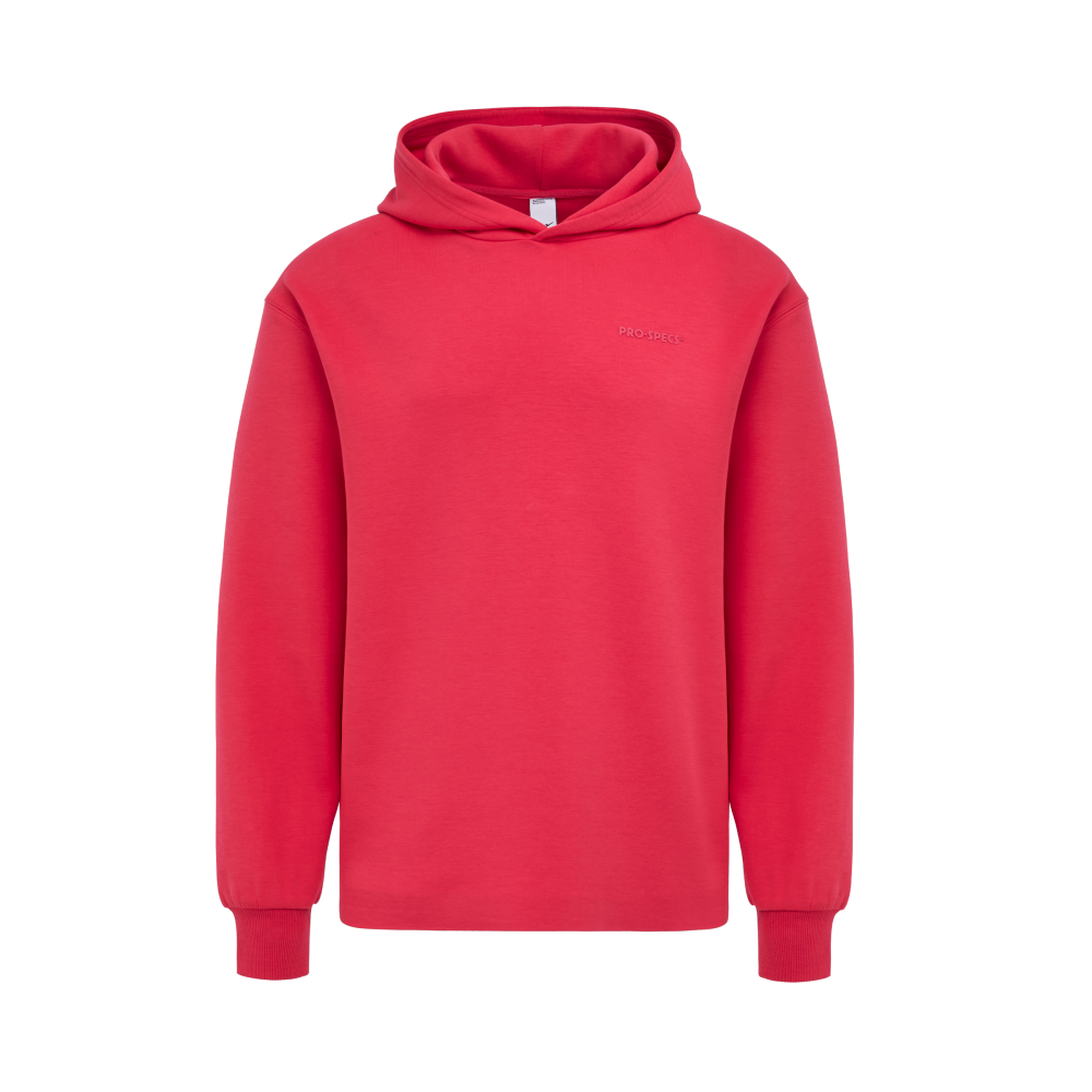 프로-스펙스 유니 테크플리스 베이직 후디 레드(PRO-SPECS Unisex Tech Fleece Basic Hoodie Red) - 1