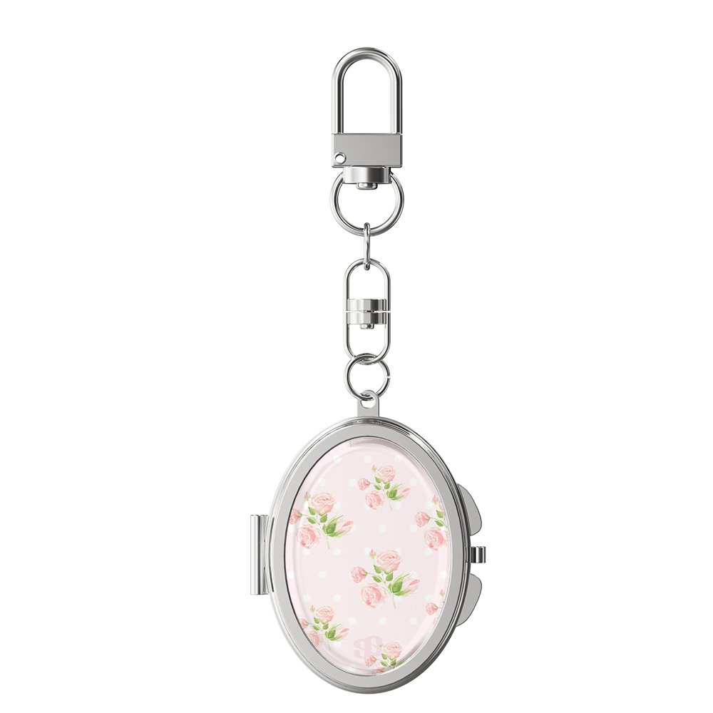 어프어프 파우더로즈(거울키링)(earpearp Powder Rose Mirror Keyring)