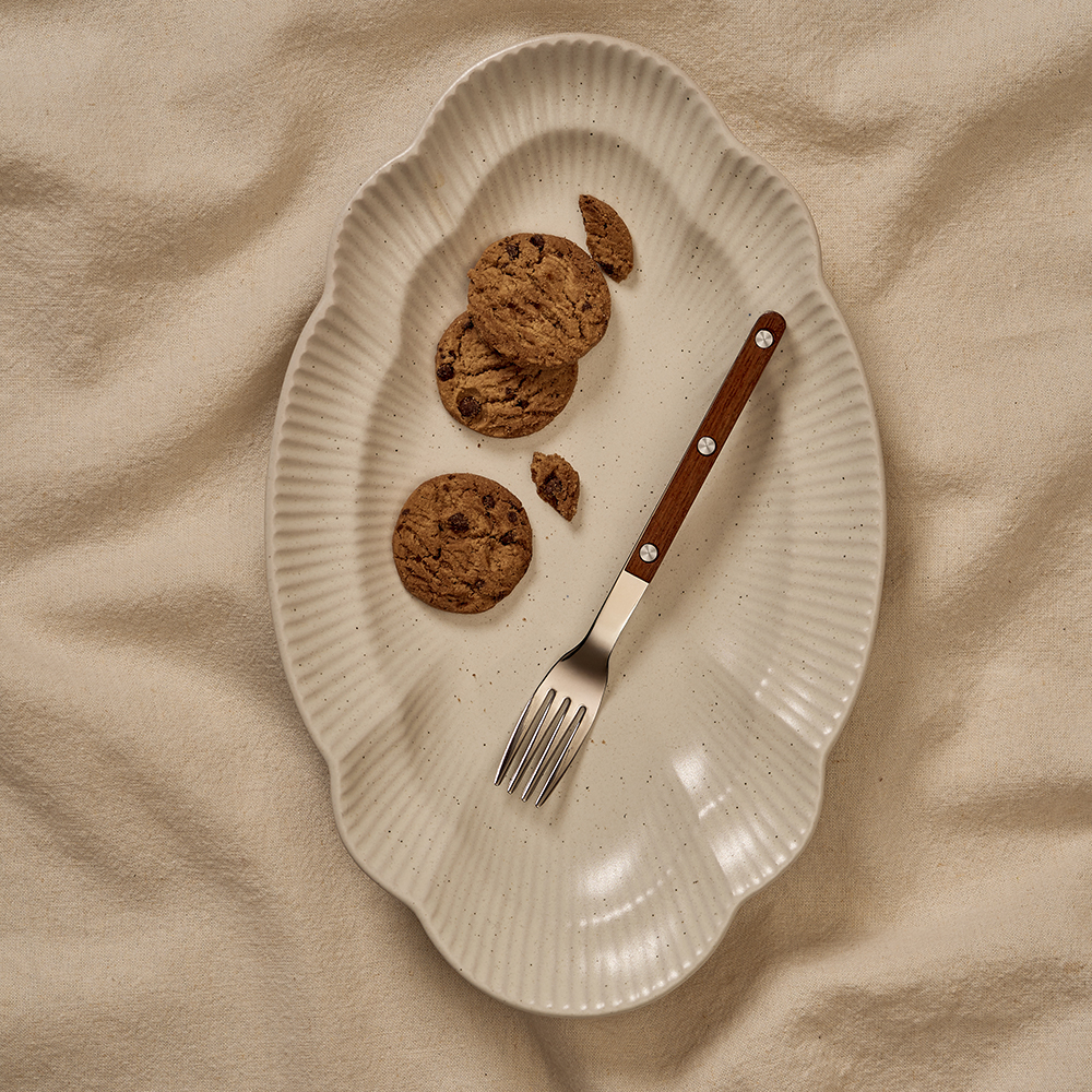 바겐슈타이거 스텐 304 셀레스트 벨루어 커트러리 디저트 포크 우드(WAGENSTEIGER Stainless Steel 304 Celeste Velour Dessert Fork (Wood)) - 2
