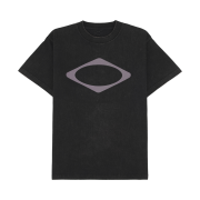 Mischief Rhombus Washed Basic T-Shirt Washed Black