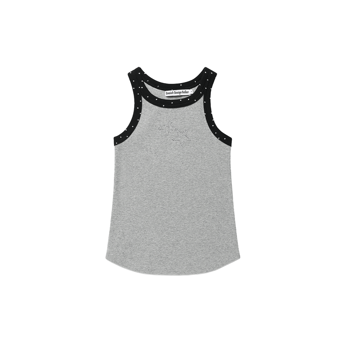 카비시 트윈스타 슬리브리스 탑 그레이(CAVISH Twin Star Sleeveless Top Grey)