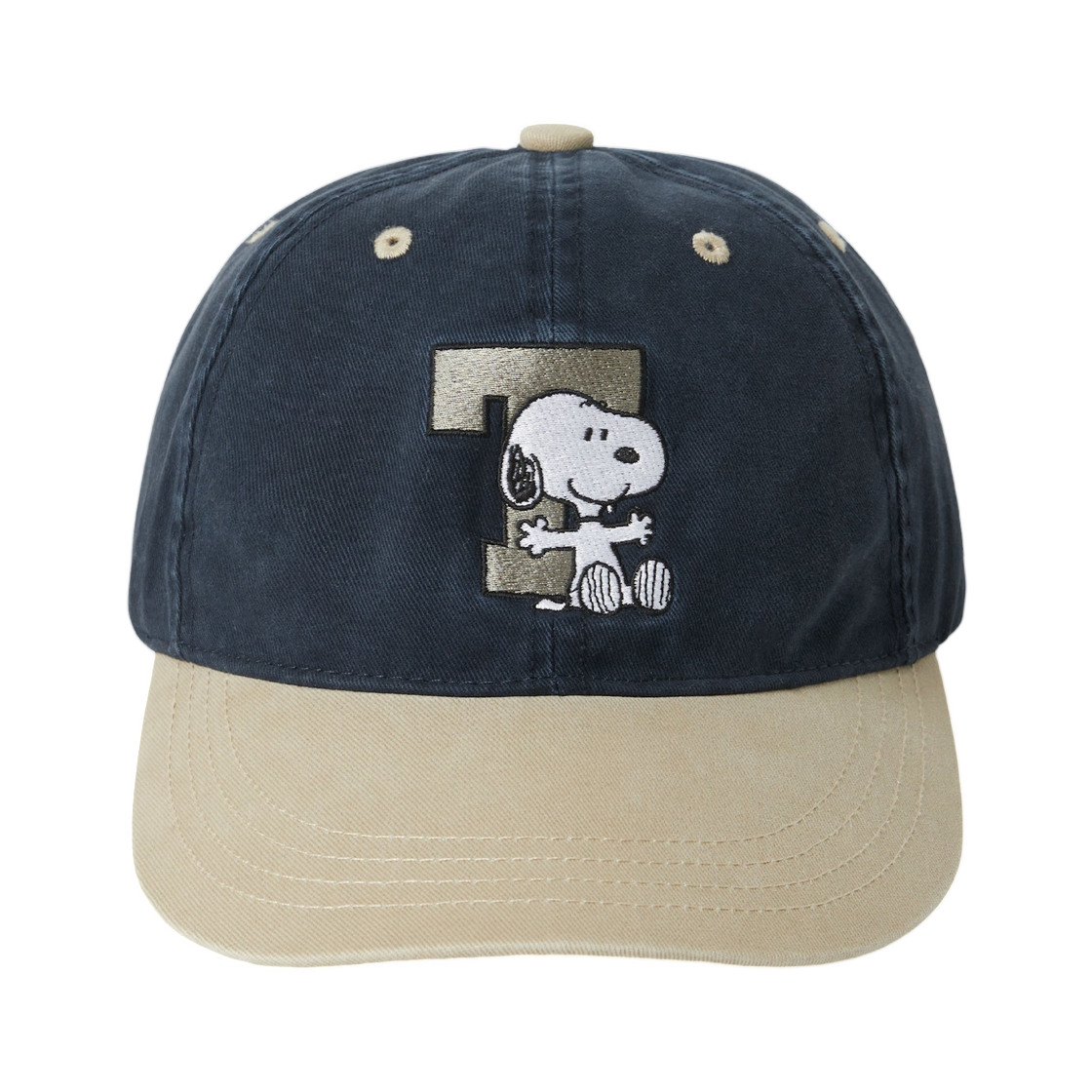 디스이즈네버댓 x 피너츠 투톤 캡 네이비(Thisisneverthat x Peanuts Two Tone Cap Navy) - 2