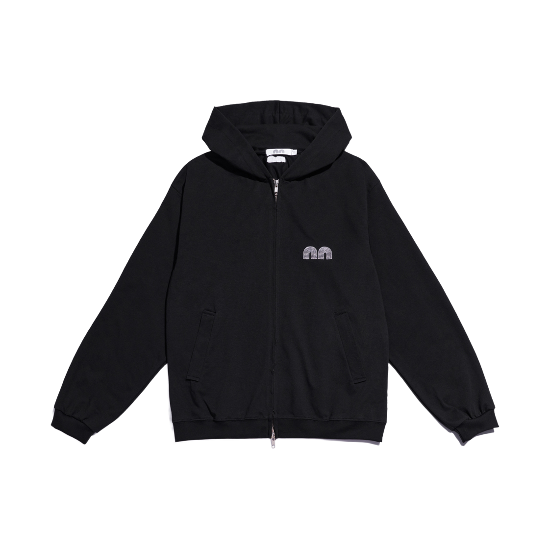 낫뉴 소로나® nn 후드 집업 블랙(Not New Sorona® Nn Hood Zip-Up Black)
