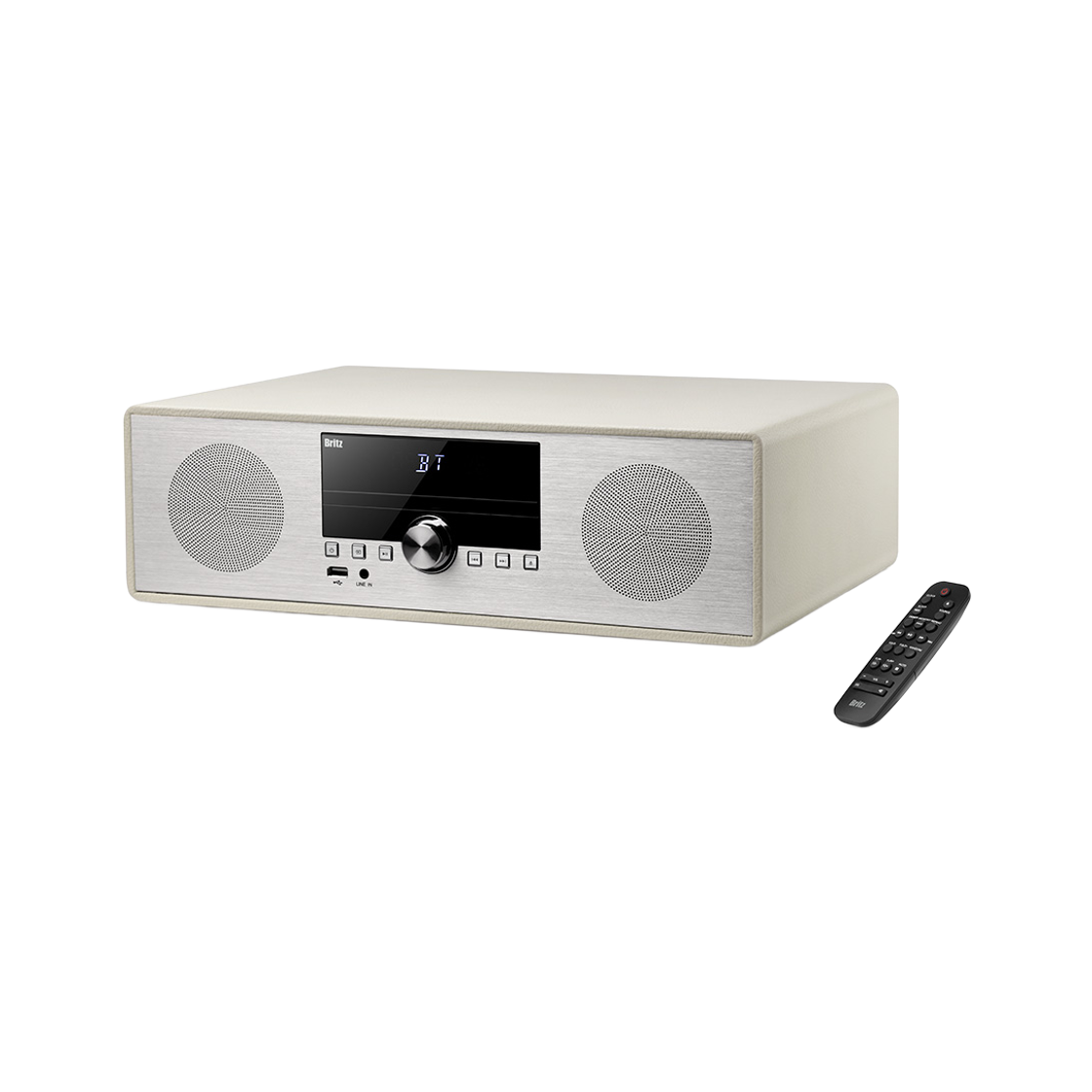 브리츠 CD플레이어 라디오 블루투스 스피커 겸용 올인원 오디오 BZ-T8500 Plus(Britz High-Power 30W Home Audio System with CD Player, FM Radio, and Bluetooth) - 2