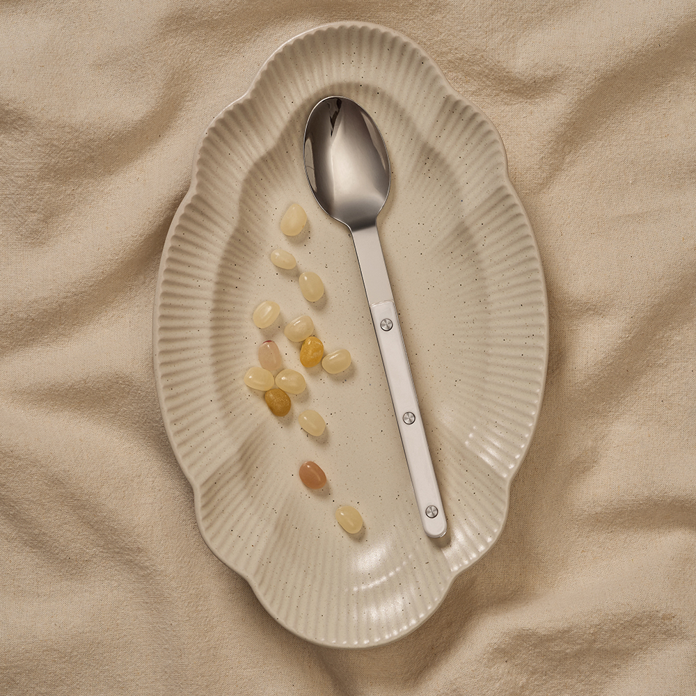 바겐슈타이거 스텐 304 셀레스트 벨루어 커트러리 스푼 소프트 화이트(WAGENSTEIGER Stainless Steel 304 Celeste Velour Spoon (Soft White)) - 2