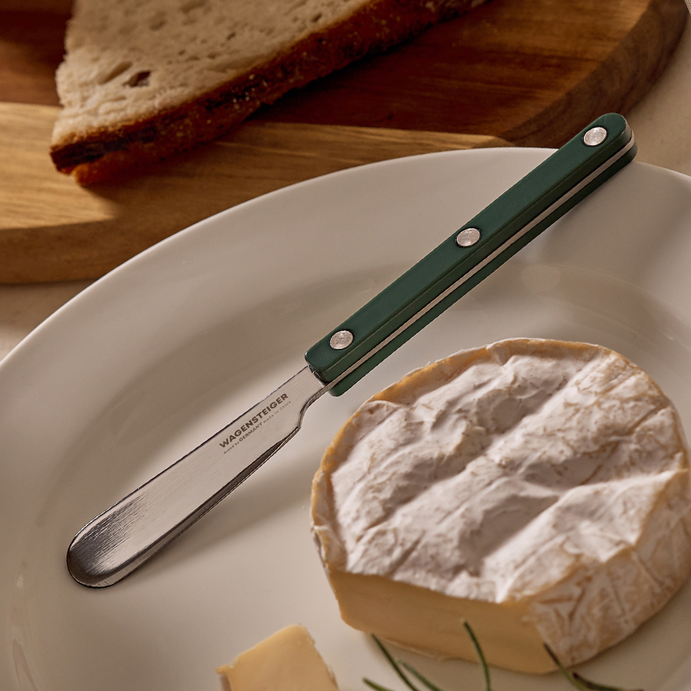 바겐슈타이거 스텐 304 셀레스트 오페라 버터스프레더 올리브 그린(WAGENSTEIGER Stainless Steel 304 Celeste Trinity Butter Spreader (Olive Green)) - 6