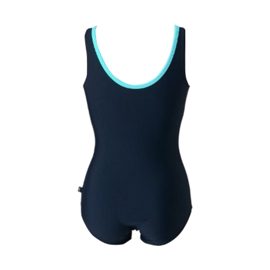 (W) 미즈노 아쿠아 피트니스 원피스 네이비 라이트 블루((W) Mizuno Aqua Fitness One-piece Navy Light Blue) - 2