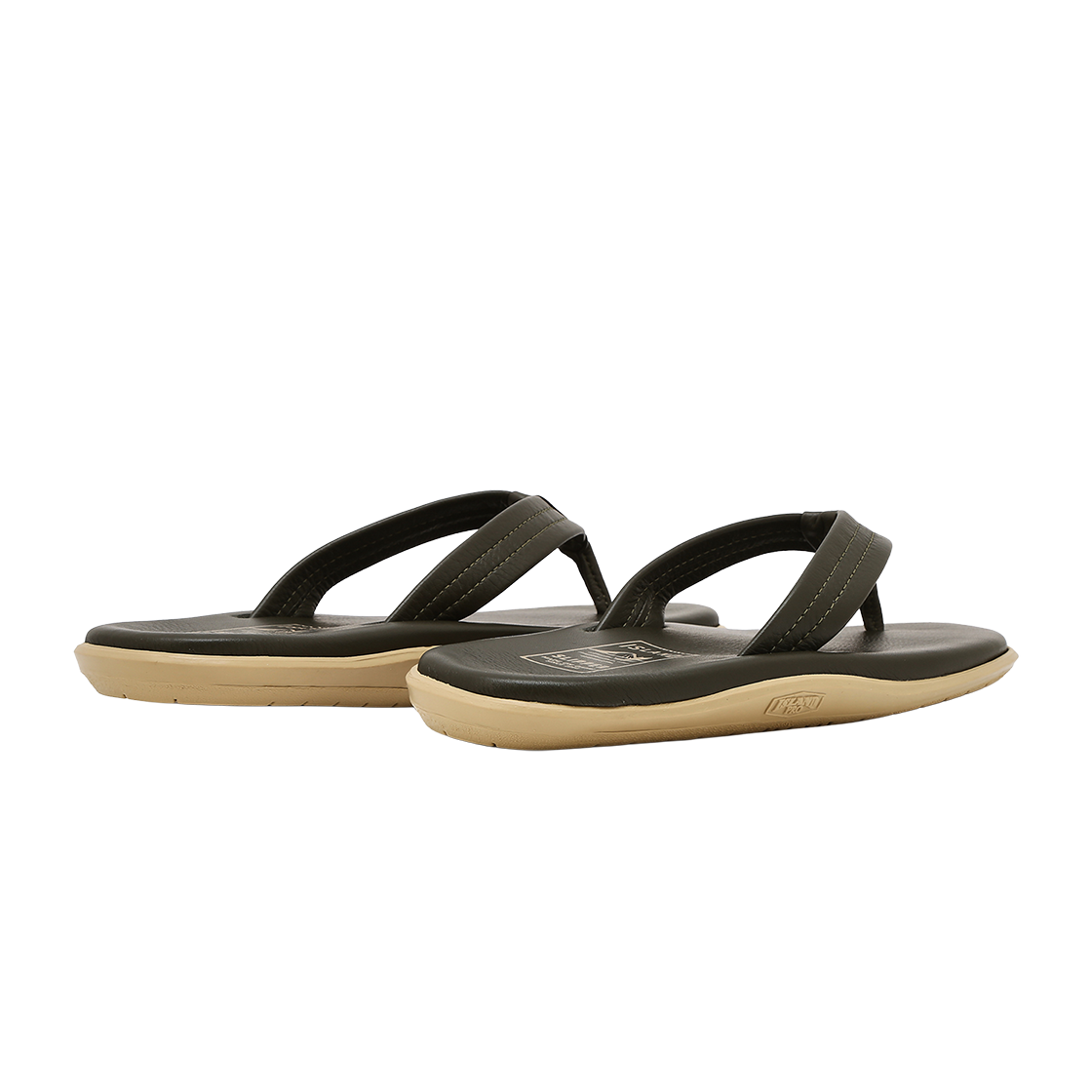 아일랜드 슬리퍼 남여공용 초록 클래식 레더 Y 슬라이드(Island Slipper Unisex Green Classic Leather Y-Slide) - 3