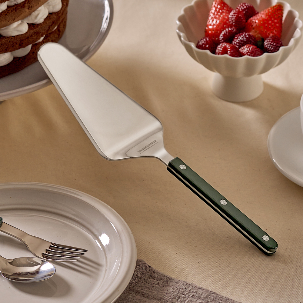 바겐슈타이거 스텐 304 셀레스트 트리니티 삼각스패치 올리브 그린(WAGENSTEIGER Stainless Steel 304 Celeste Trinity Triangle Spatula (Olive Green)) - 6