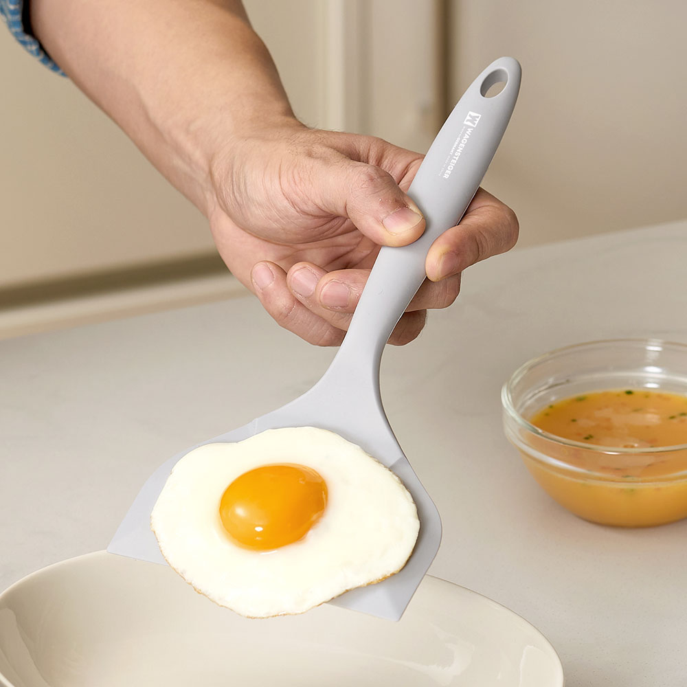 바겐슈타이거 플래티넘 실리콘 멜로우 와이드 뒤집개 크림 미스트(WAGENSTEIGER Platinum Silicone Mellow Wide Turner (Cream Mist)) - 3