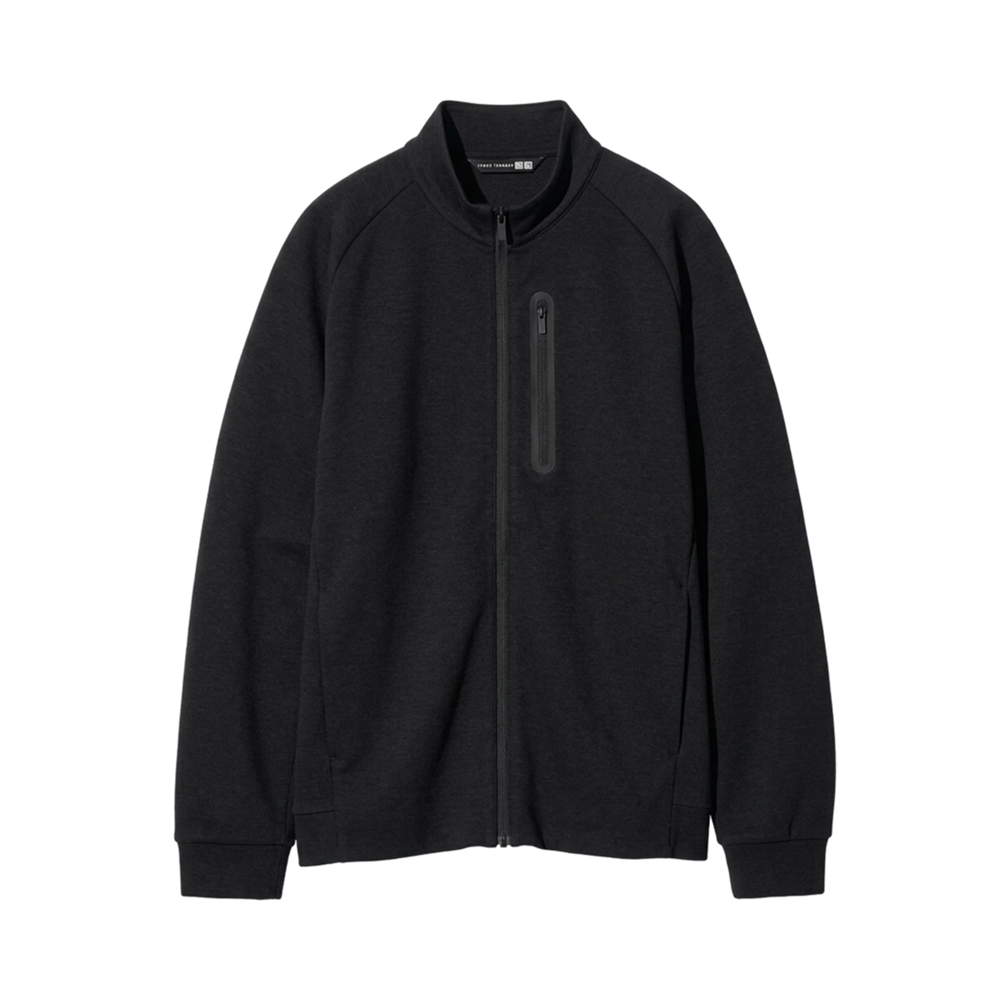 유니클로 x 로저 페더러 드라이 스트레치 스웨트 자켓 블랙(Uniqlo x Roger Federer Dry Stretch Sweat Jacket Black) - 1