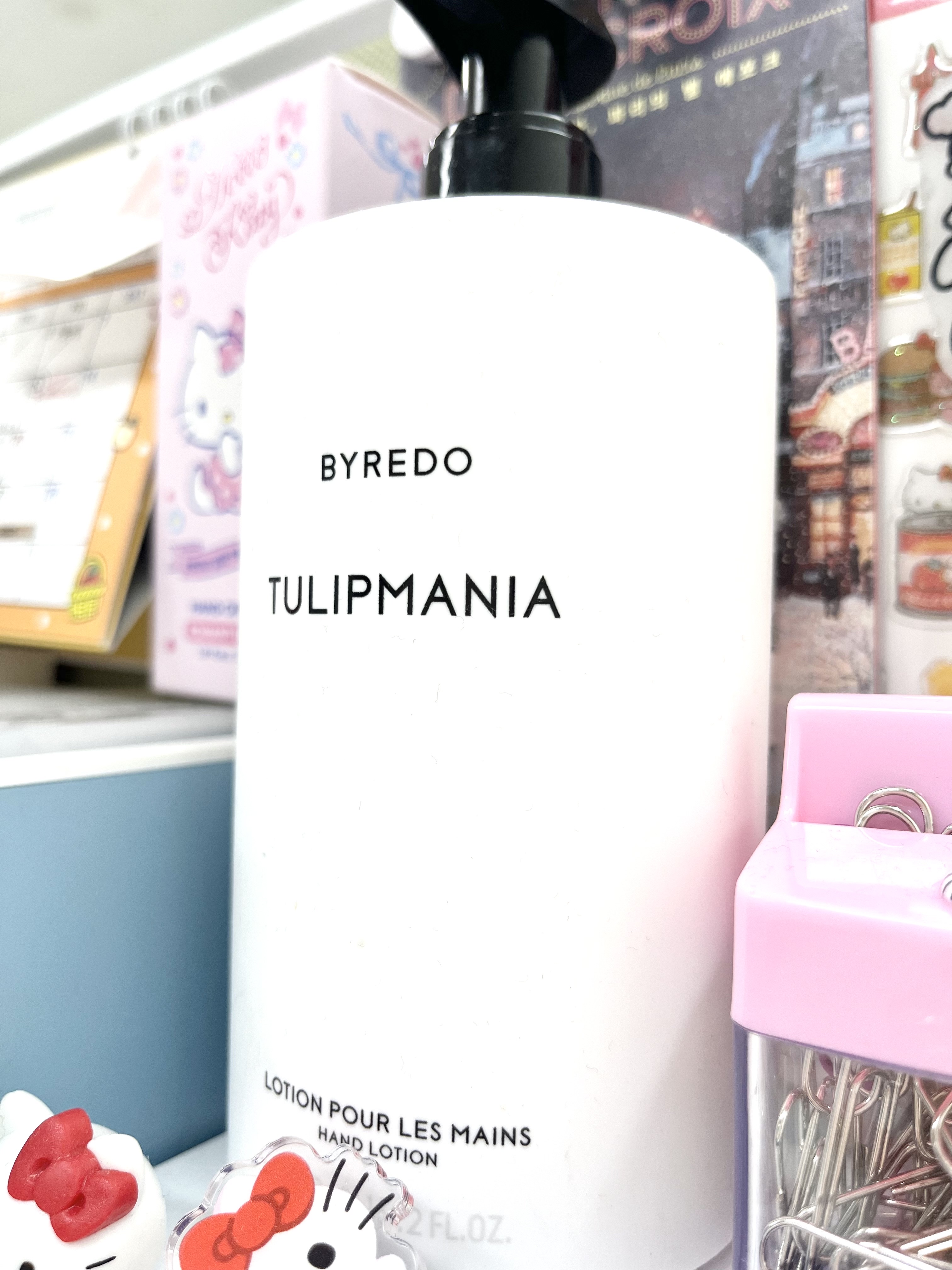 Byredo Tulipmania Hand Lotion 450ml 착용 스타일