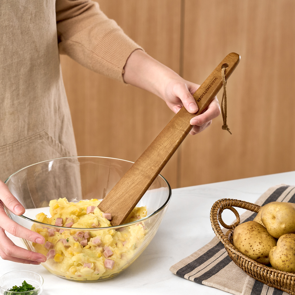 바겐슈타이거 원목 우든 스패츌라 2P세트 밥 전 달걀말이(WAGENSTEIGER Wooden Spatula 2P Set) - 4