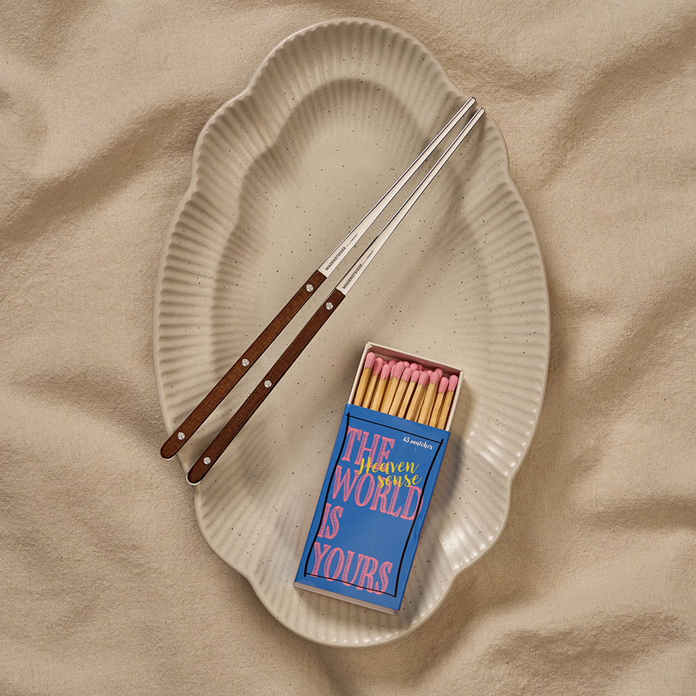 바겐슈타이거 스텐 304 셀레스트 벨루어 커트러리 찹스틱 우드(WAGENSTEIGER Stainless Steel 304 Celeste Velour Chopsticks (Wood)) - 2