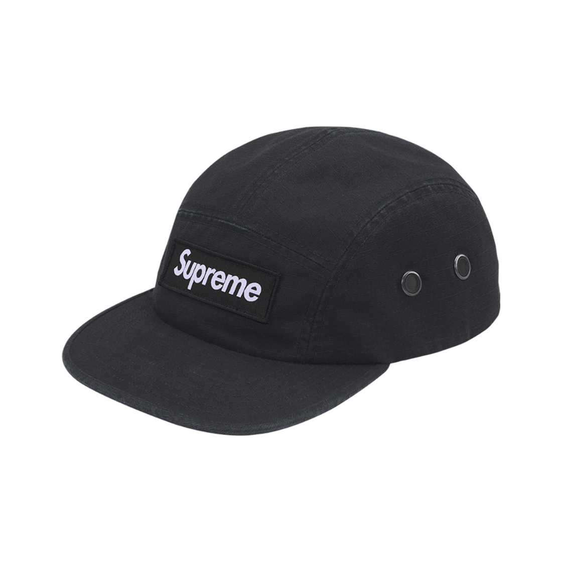 슈프림 밀리터리 캠프캡 블랙 - 26SS(Supreme Military Camp Cap Black - 26SS)