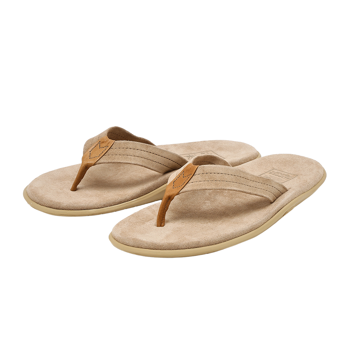 아일랜드 슬리퍼 남여공용 진한 베이지 얼티밋 스웨이드 Y 슬라이드(Island Slipper Unisex Dark Beige Ultimate Suede Y-Slide) - 2