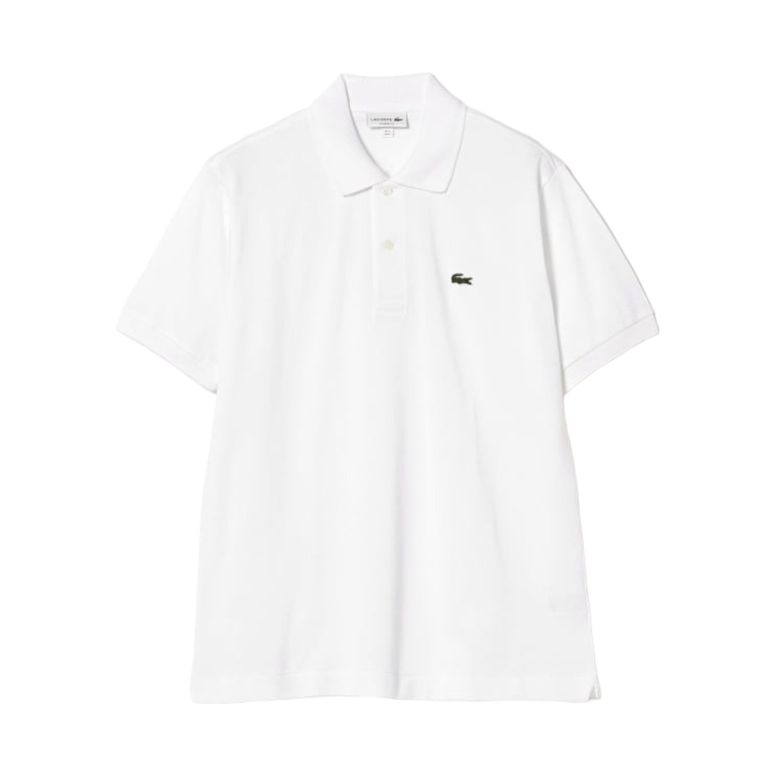 빔즈 F x 라코스테 L1212 폴로 셔츠 화이트(Beams F x Lacoste L1212 Polo Shirt White)