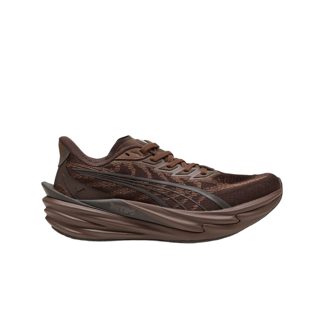 (W) 푸마 디비에이트 나이트로 4 에스프레소 브라운((W) Puma Deviate Nitro 4 Espresso Brown) - 1