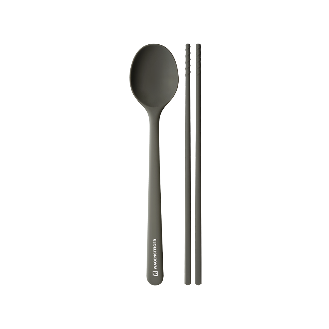 GUUDWA0669 WAGENSTEIGER Platinum Silicone Eloa Cutlery Set (Dark Gray)