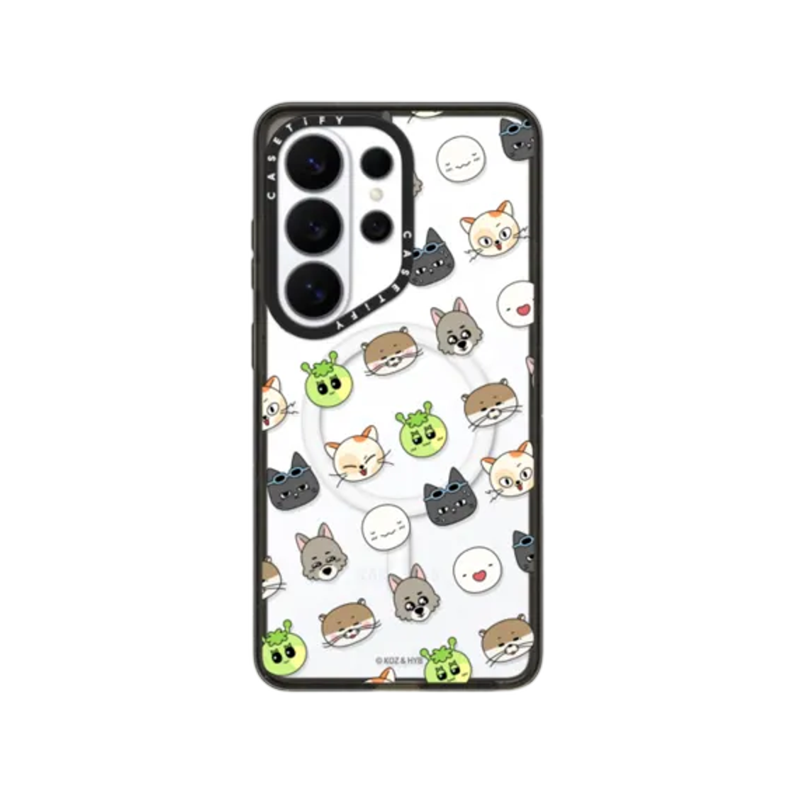 케이스티파이 x 쁘넥도 패턴 케이스 임팩트 마그네틱 케이스 블랙(Casetify x BBNEXDO Pattern Case Impact Magnetic Case Black) - 1