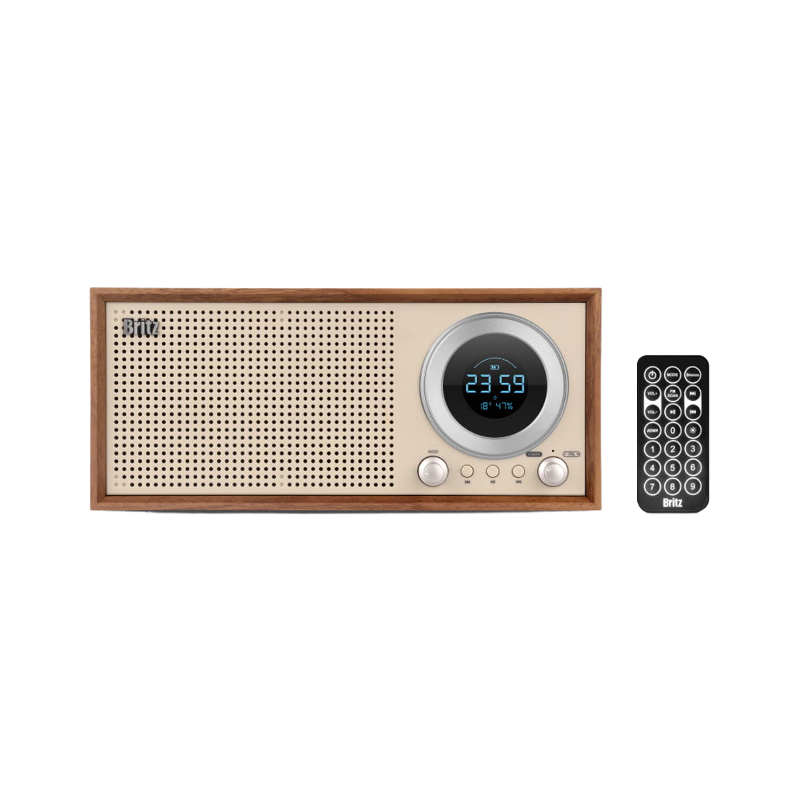 브리츠 16W FM 라디오 블루투스 스피커 BA-HMK31 Plus(Britz 16W FM Radio Bluetooth Speaker BA-HMK31 Plus) - 2