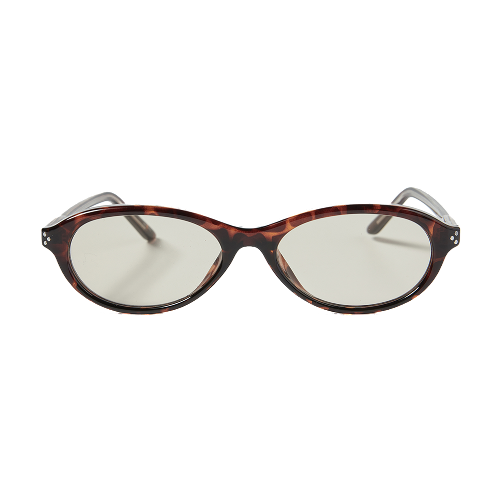 한글 앤틱 오벌 선글라스 레오파드(Hangle Antique Oval Sunglass Leopard)