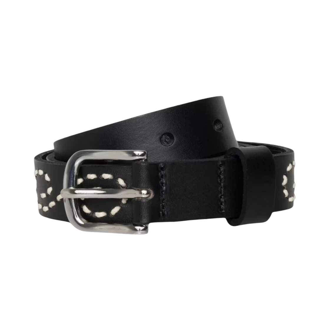 스투시 자수 S 벨트 블랙(Stussy Embroidered S Belt Black) - 1