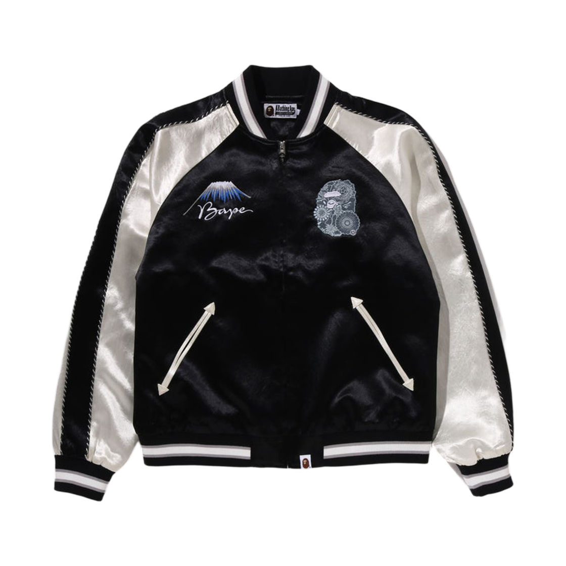 베이프 재패니즈 아트 수베니어 자켓 네이비(BAPE Japanese Art Souvenir Jacket Navy)