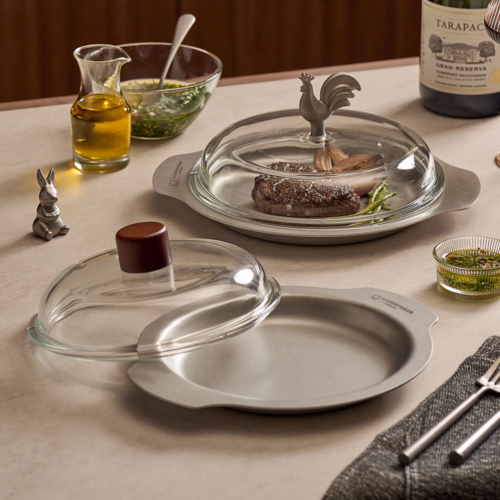 바겐슈타이거 로스탈 통3중 316 스텐 무연마제 플랫팬 18cm(WAGENSTEIGER Lostal 3-Ply 316 Stainless Abrasive-Free Flat Pan 18cm) - 5