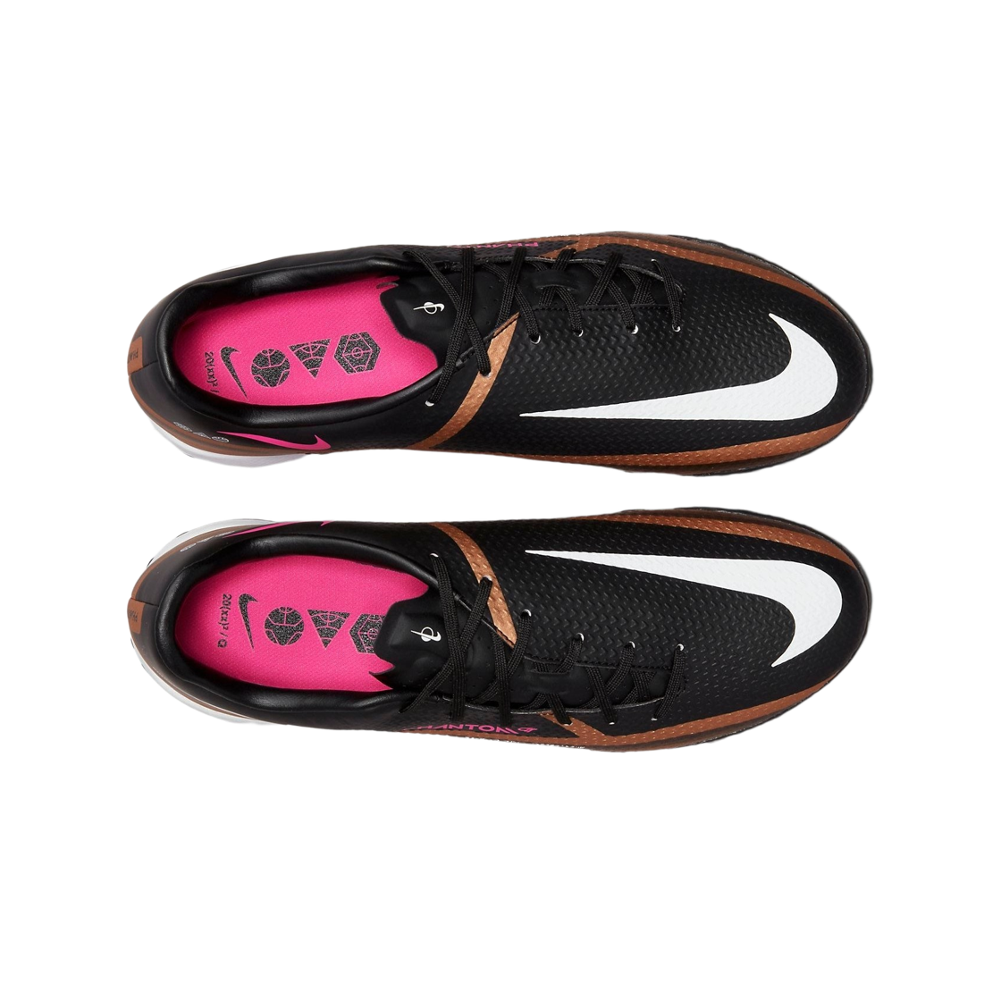 나이키 팬텀 GT2 아카데미 TF 메탈릭 코퍼 블랙(Nike Phantom GT2 Academy TF Metallic Copper Black) - 2
