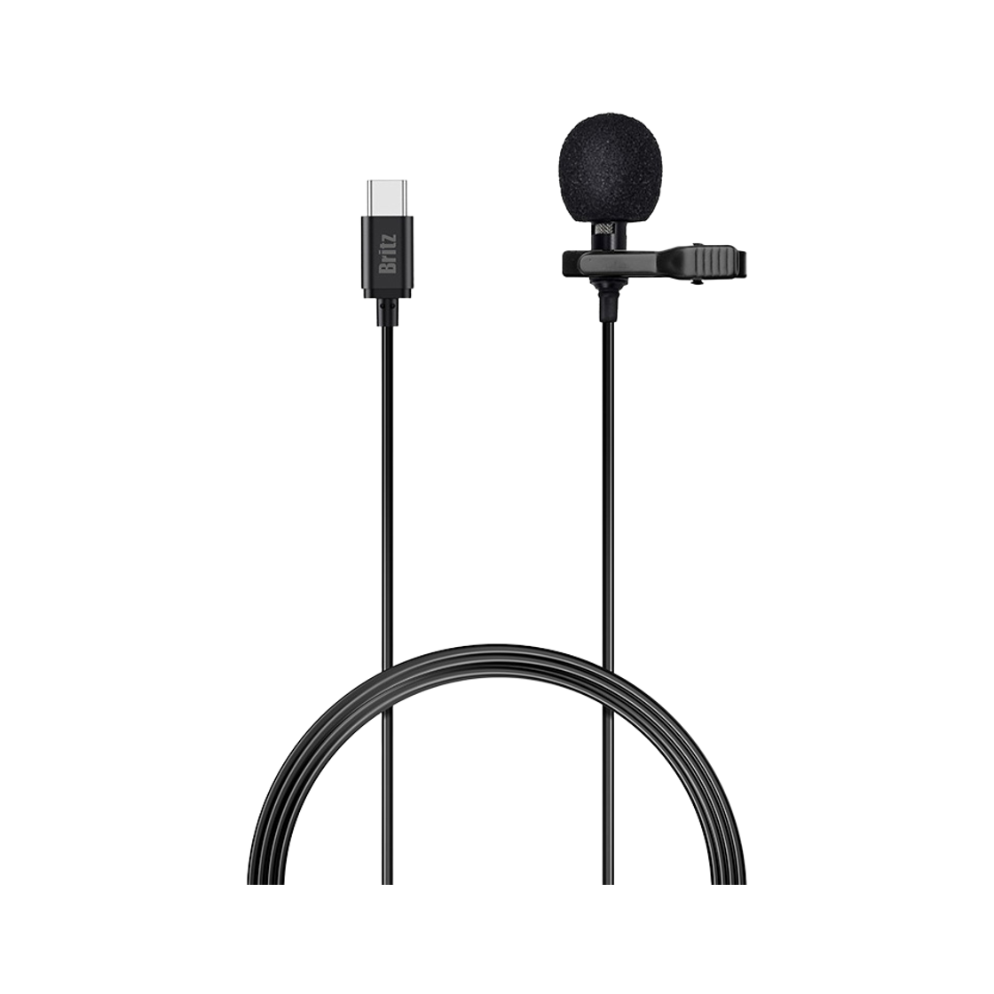 브리츠 스마트폰 및 노트북용 C타입 핀마이크 BZ-PM10(Britz BZ-PM10 USB Type-C Lavalier Lapel Microphone for Smartphones & Laptops) - 2