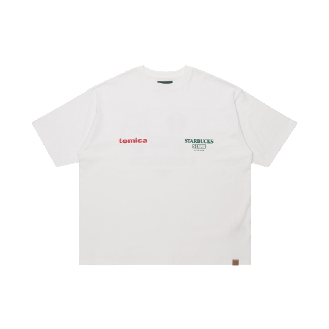 - Starbucks x Beams Tomica Truck Print T-Shirt B White