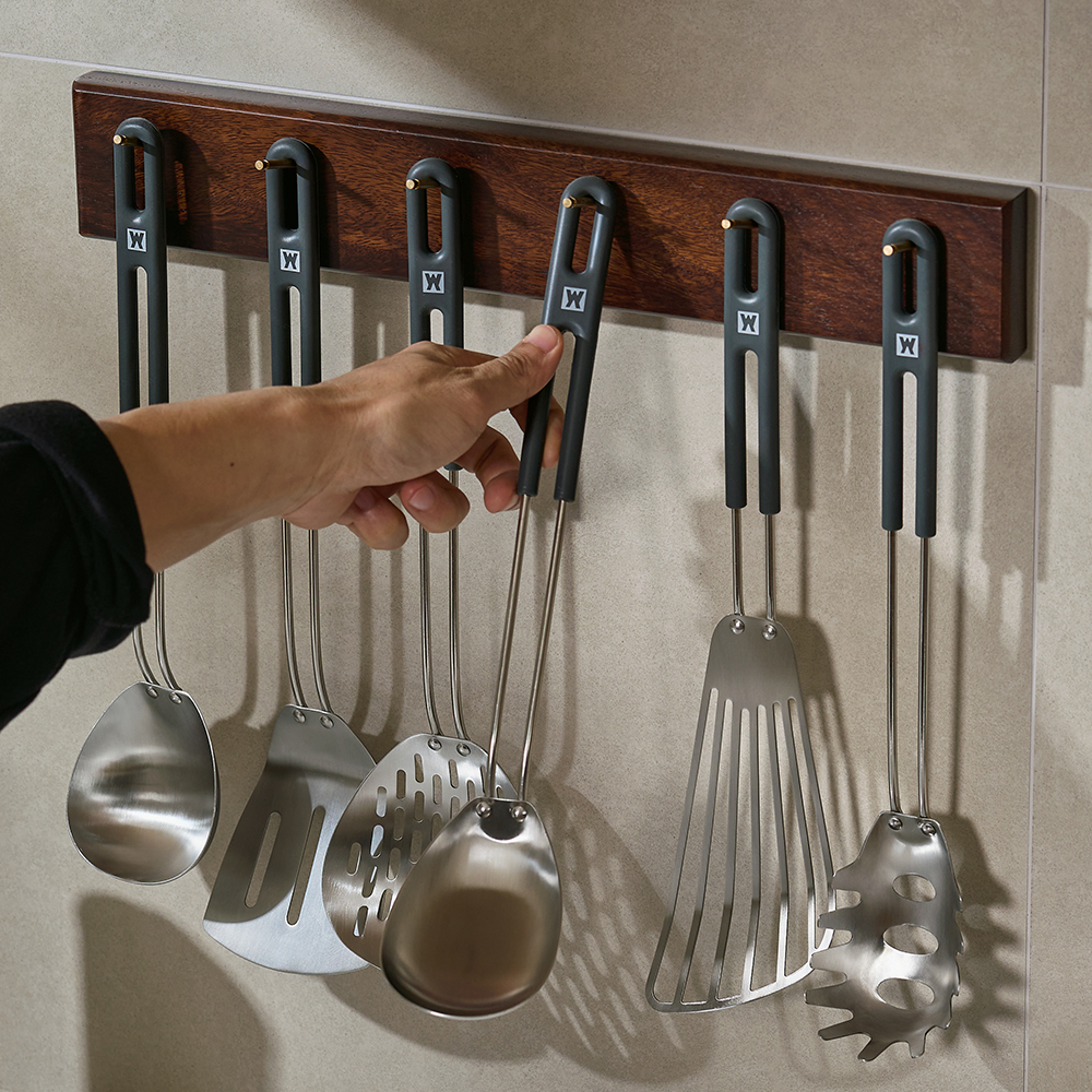 바겐슈타이거 플래티넘 실리콘 핸들 스텐 304 에센셜 조리도구 뒤집개(WAGENSTEIGER Platinum Silicone Handle Stainless Steel 304 Essential Turner) - 2