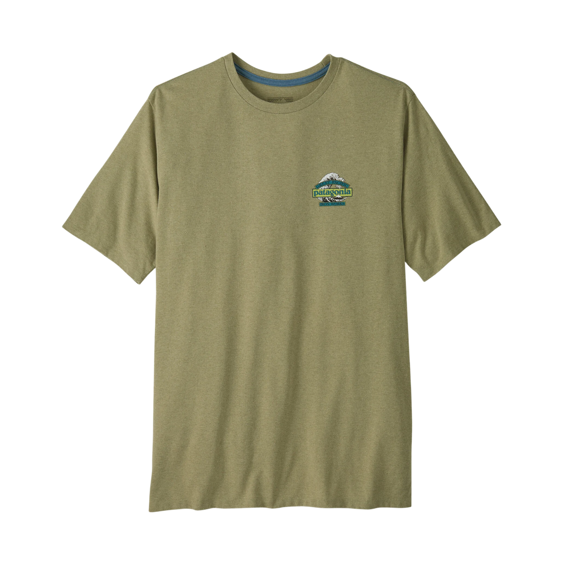 파타고니아 그레이트 웨이브 리스폰시빌리 티셔츠 검트리 그린(Patagonia Great Waves Responsibili T-Shirt Gumtree Green) - 2