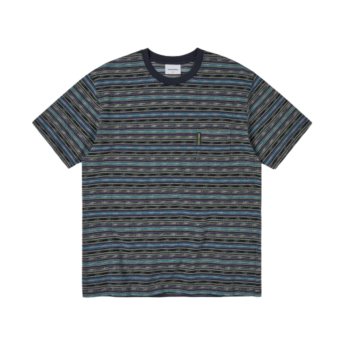 디스이즈네버댓 비 스트라이프 티셔츠 네이비