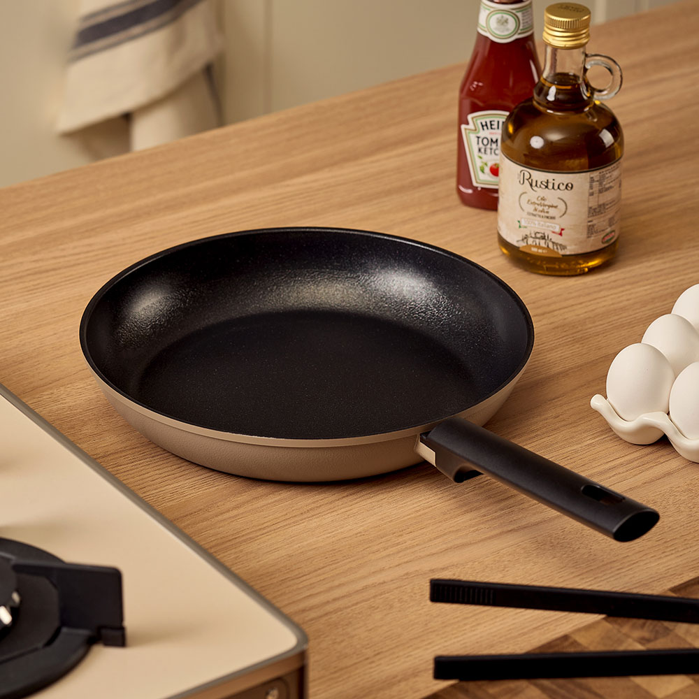 바겐슈타이거 국내생산 톤앤톤 티타늄코팅 웍팬 28cm 그린(WAGENSTEIGER Tone & Tone Titanium Coated Wok Pan 28cm (Green)) - 2