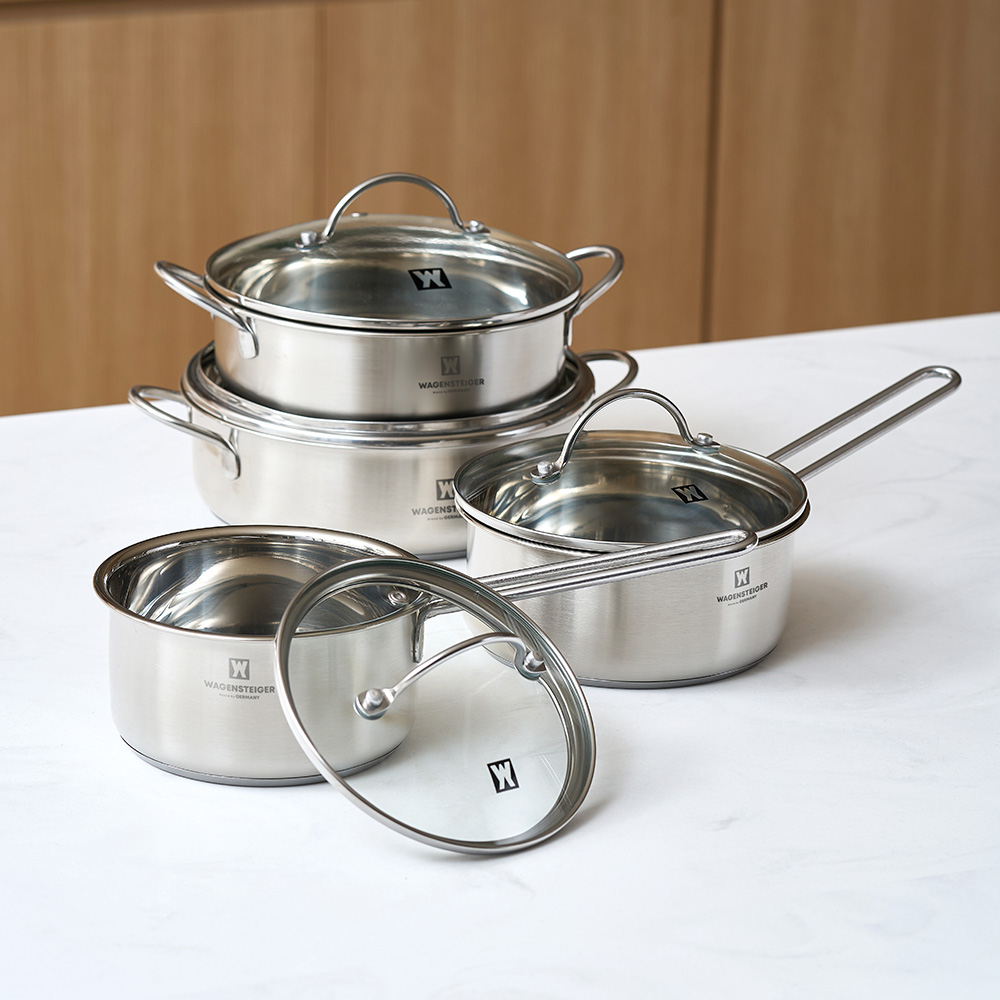 바겐슈타이거 IH 3중 바닥 스텐 미니팟 전골냄비 20cm(WAGENSTEIGER IH 3-Ply Bottom Stainless Mini Casserole 20cm) - 2