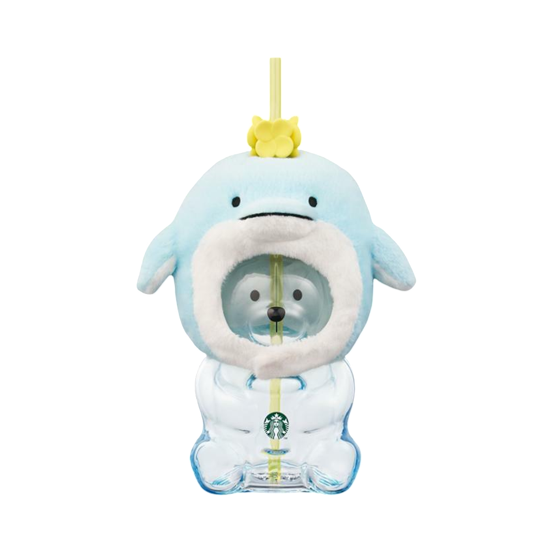 스타벅스 SS 제주 돌고래 베어리스타 글라스 콜드컵 591ml(Starbucks SS Jeju Dolphin Bearista Glass Cold Cup 591ml)