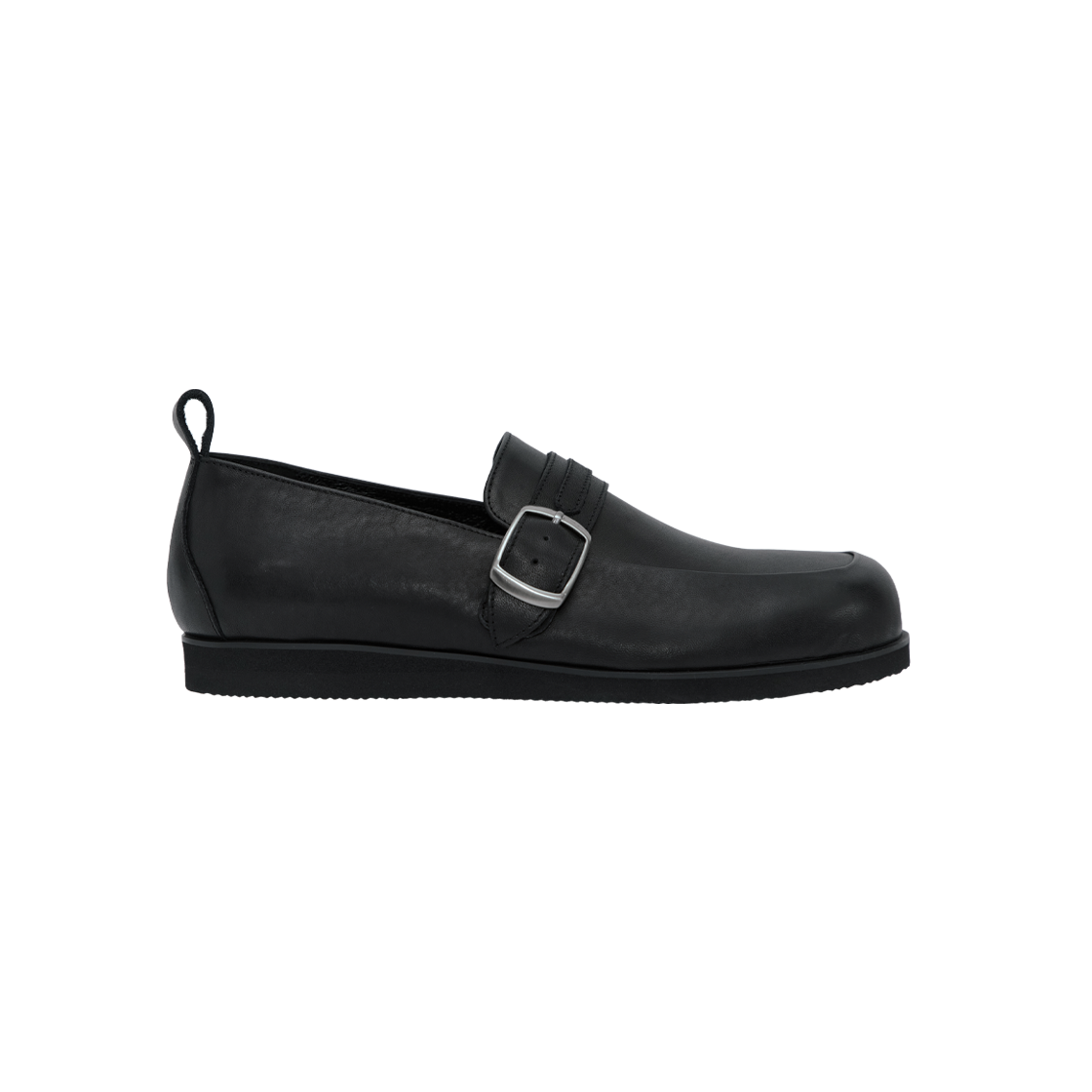 [프리오더] 폴리테루 페블 로퍼 블랙 레더 (퀵 에이징)([프리오더] Polyteru Pebble Loafer Black Leather (Quick Aging))
