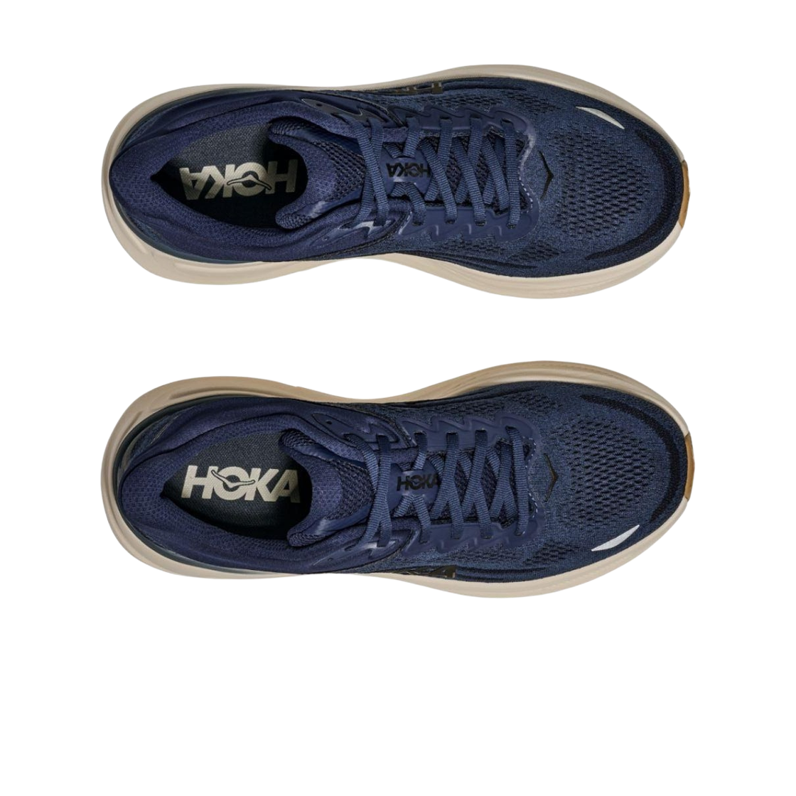 호카 본디 9 미드나잇 블루 바시티 네이비 - 와이드(Hoka Bondi 9 Midnight Blue Varsity Navy - Wide) - 2