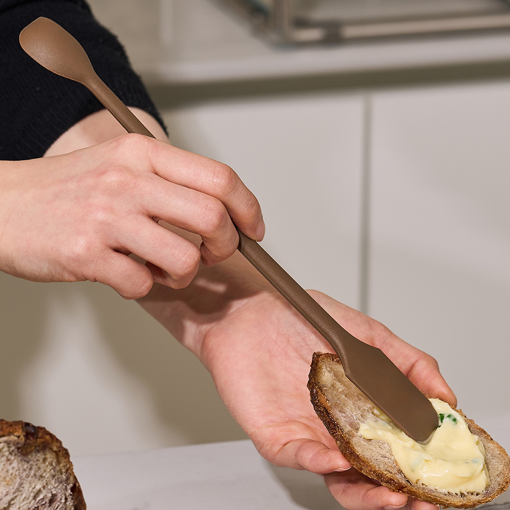 바겐슈타이거 플래티넘 실리콘 투웨이 스패츌라 스푼 애쉬 블랙(WAGENSTEIGER Platinum Silicone 2-Way Spatula Spoon (Ash Black)) - 5